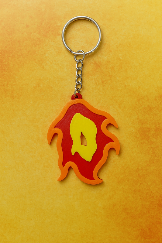 Llama Estilo Demon Slayer | Inspiración Flame Hashira